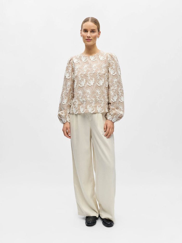 Iris Top (Humus/Cloud Dancer)