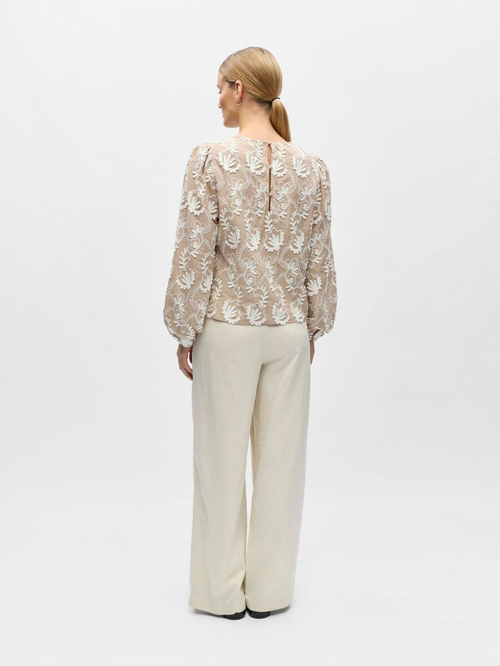 Iris Top (Humus/Cloud Dancer)