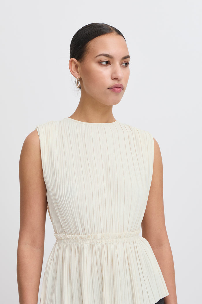 Ivy Sleeveless Top (Birch)