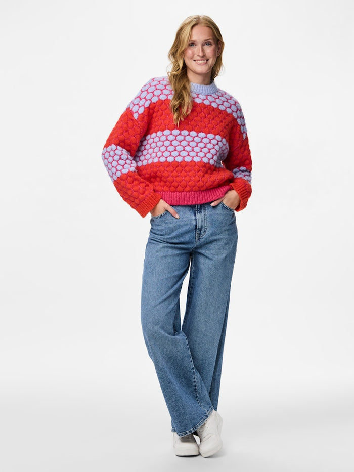 Janette Knit Jumper (Beetroot/Purple)