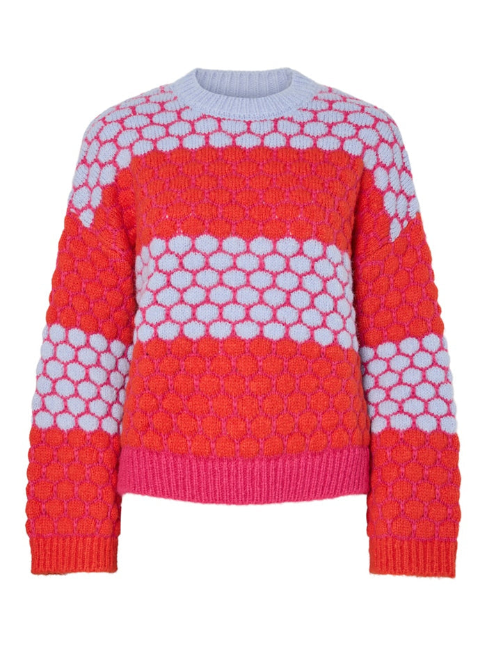 Janette Knit Jumper (Beetroot/Purple)