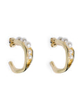 Jasmine Earrings (Gold/Pearl)
