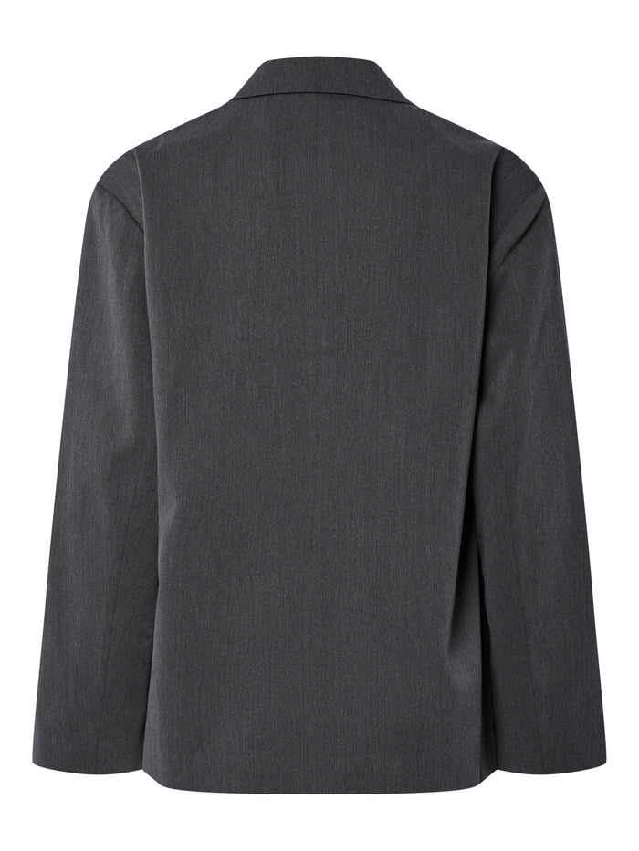Jean Oversized Blazer (Asphalt/Melange)
