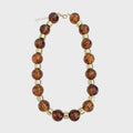 Jessica Chunky Beaded Necklace in Tortoise