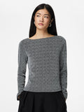 Jina Glitter Top (Silver/Lure)