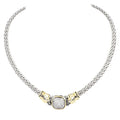 John Medeiros Anvil Pavé Collection - Double-Strand Horseshoe Necklace