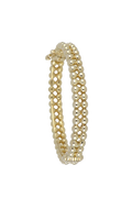 John Medeiros Beaded Collection 2 Row Bracelet in Gold