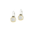 John Medeiros Nouveau Collection - Cushion Pavé French Wire Earrings
