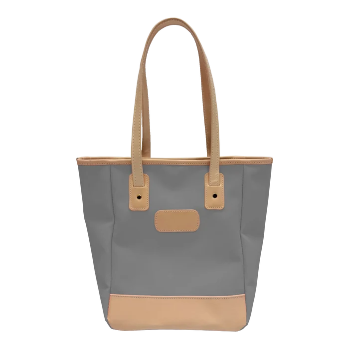 Jon Hart Alamo Heights Tote in Slate Coated Canvas