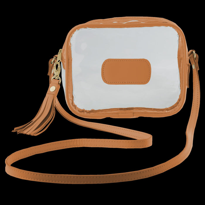 Jon Hart Clear Lola in Orange Leather