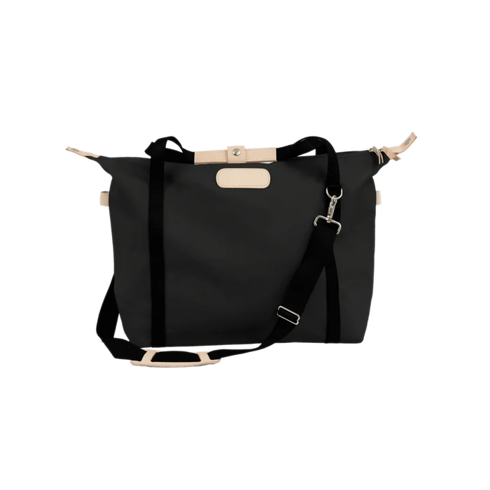 Jon Hart Daytripper in Black Coated Canvas