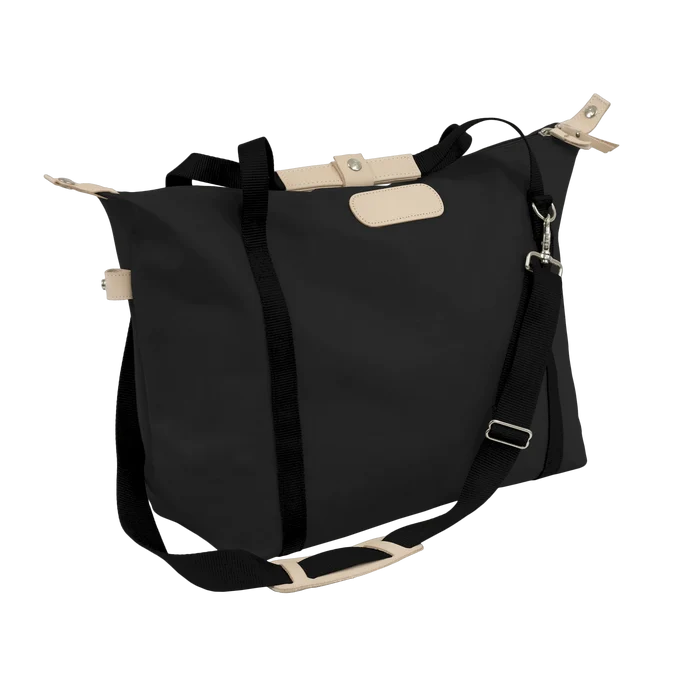 Jon Hart Daytripper in Black Coated Canvas