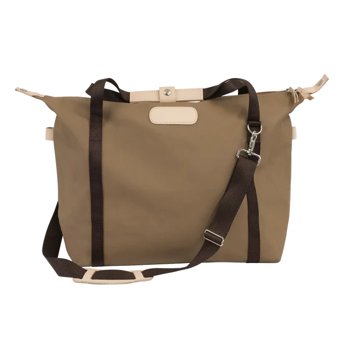 Jon Hart Daytripper in Saddle Coated Canvas