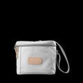 Jon Hart Frio Bag in White Coated Canvas