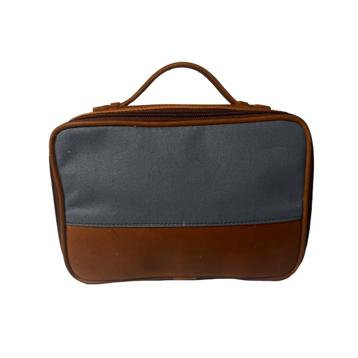 Jon Hart JH Dopp Kit in Smoke Canvas
