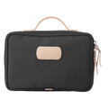 Jon Hart Large Travel Kit in Charcoal Coated Canvas