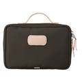 Jon Hart Large Travel Kit in Espresso Coated Canvas