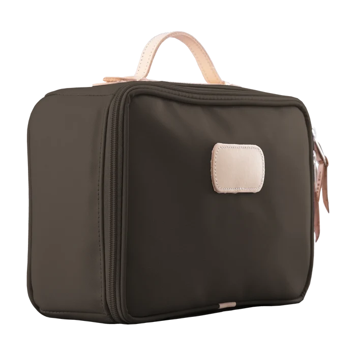 Jon Hart Large Travel Kit in Espresso Coated Canvas