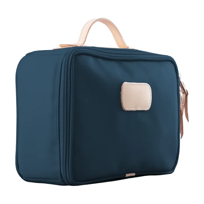 Jon Hart Large Travel Kit in French Blue Coated Canvas
