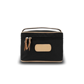 Jon Hart Makeup Case in Black Coated Canvas