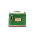 Jon Hart Makeup Case in Kelly Green Coated Canvas