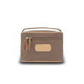 Jon Hart Makeup Case in Saddle Coated Canvas