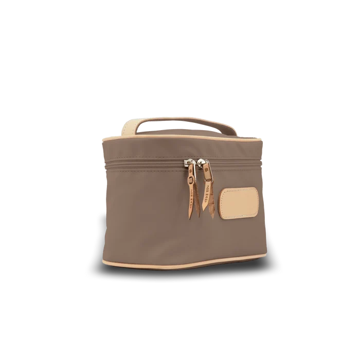 Jon Hart Makeup Case in Saddle Coated Canvas