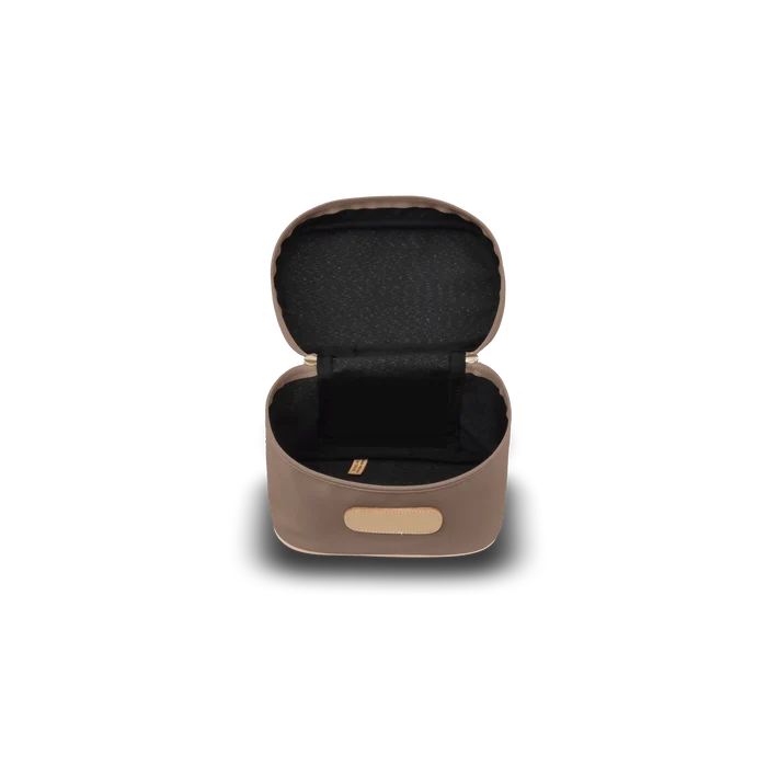 Jon Hart Makeup Case in Saddle Coated Canvas