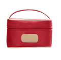 Jon Hart Mini Makeup Case in Red Coated Canvas