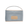 Jon Hart Mini Makeup Case in Slate Coated Canvas