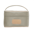 Jon Hart Mini Makeup Case in Tan Coated Canvas