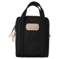 Jon Hart Shag Bag in Black Coated Canvas