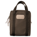Jon Hart Shag Bag in Espresso Coated Canvas
