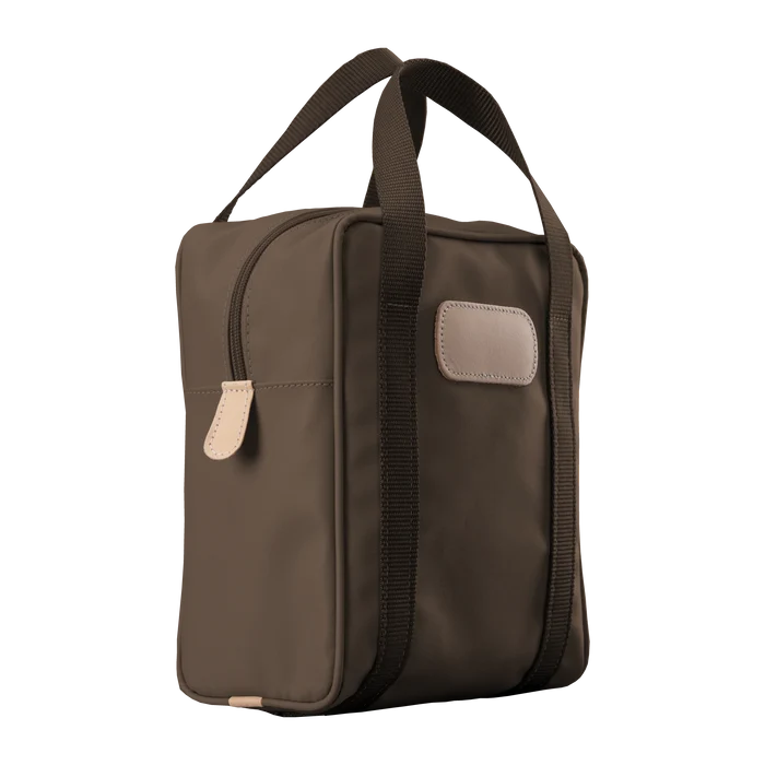 Jon Hart Shag Bag in Espresso Coated Canvas