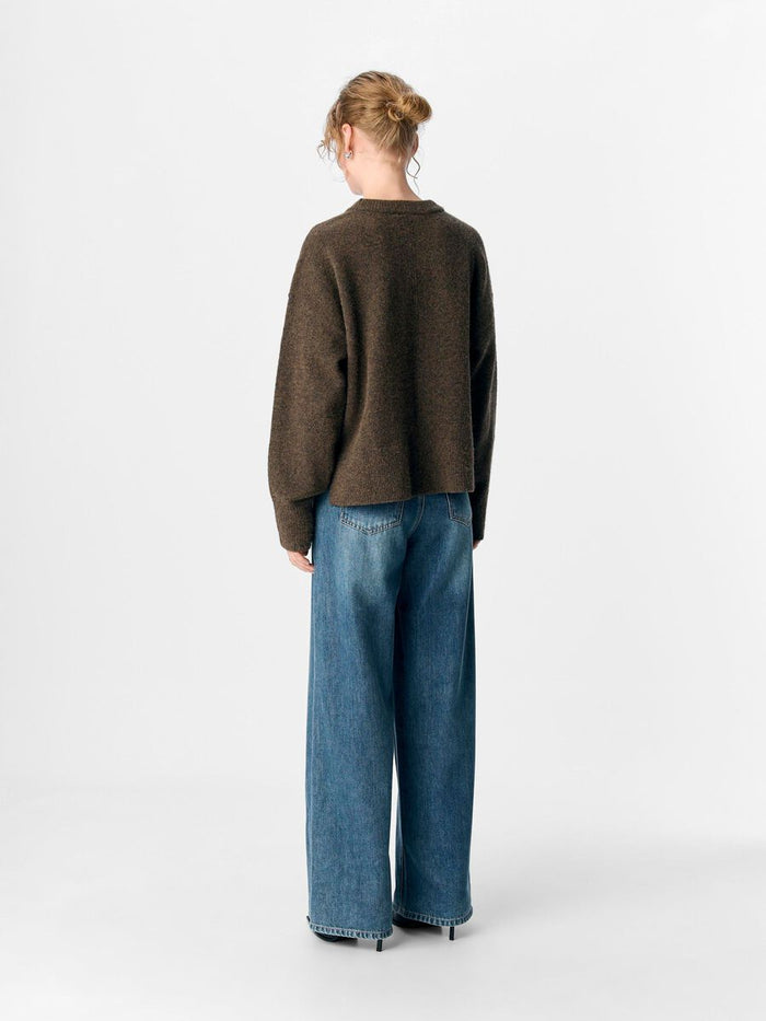 Juna Knit Jumper (Morel/Melange)