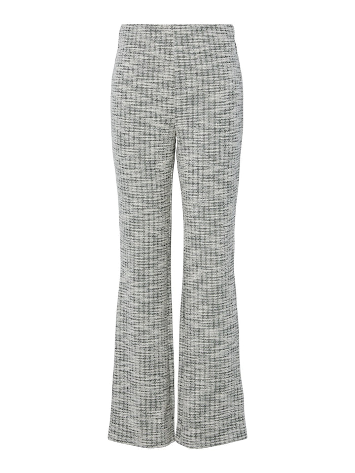 June Flared Pants (Cloud Dancer/Black)