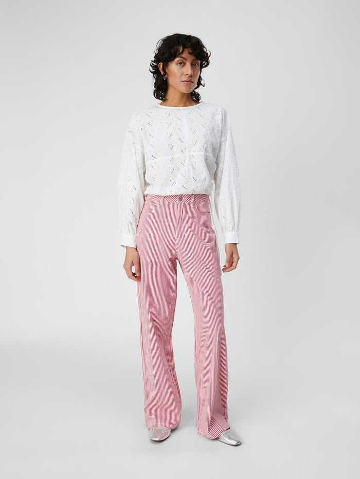 JUNIA EMBROIDERED TOP (WHITE)