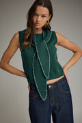 Just Right Moments Green Top
