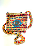 Jute Clutch With eye