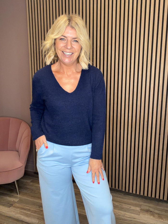 Kacie Knit Jumper (Patriot Blue)