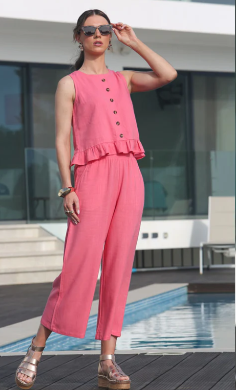 Kaia Co-ord Set (Coral)