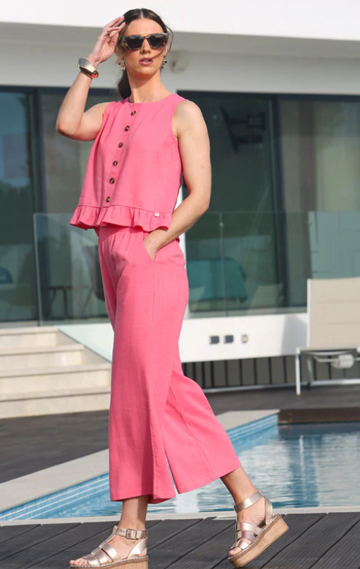 Kaia Co-ord Set (Coral)