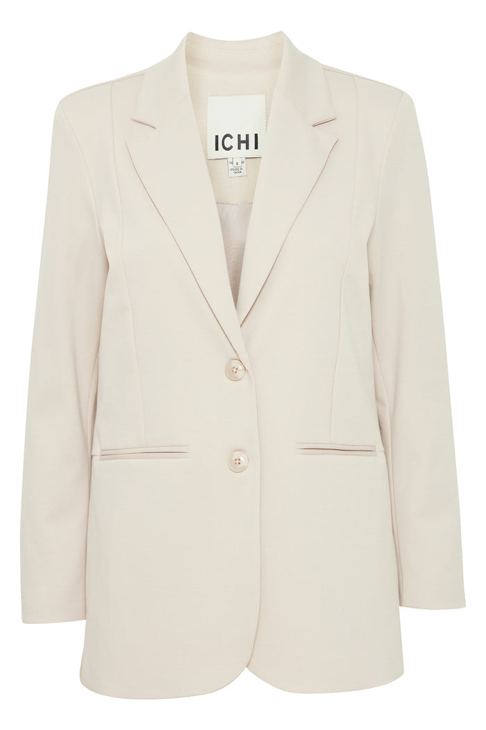 KARLA OVERSIZED BLAZER  (SILVER GREY)