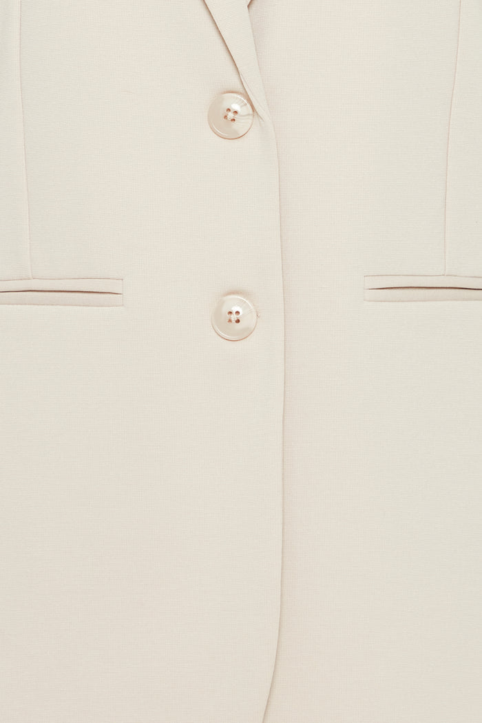 KARLA OVERSIZED BLAZER  (SILVER GREY)