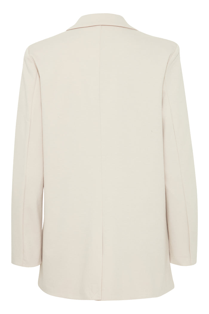 KARLA OVERSIZED BLAZER  (SILVER GREY)