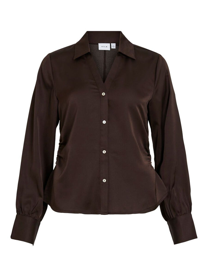 Kassia Shirt (Coffee Bean)