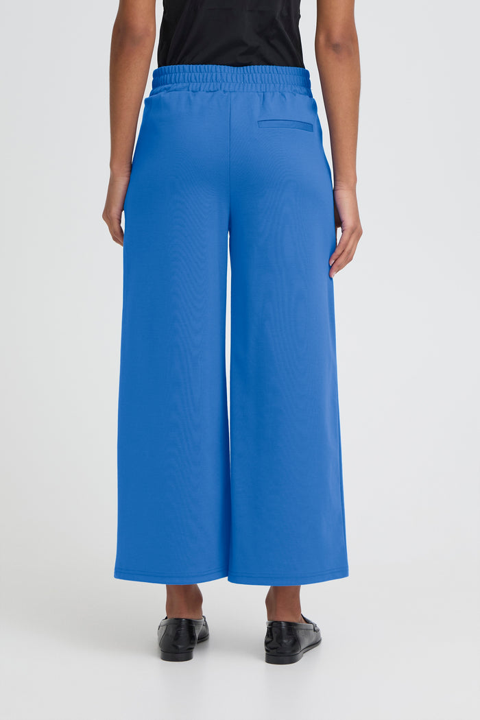 Kate Cropped Wide Leg Pants (Nebulas Blue)