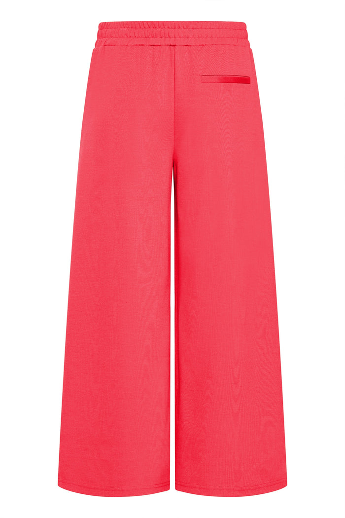 Kate Cropped Wide Leg Pants (Teaberry)