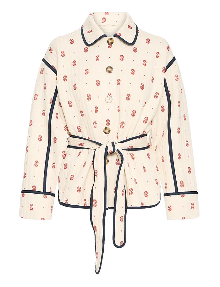 Katie Quilted Jacket (Almond)