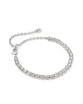Kendra Scott Bella Tennis Bracelet in Silver Crystal